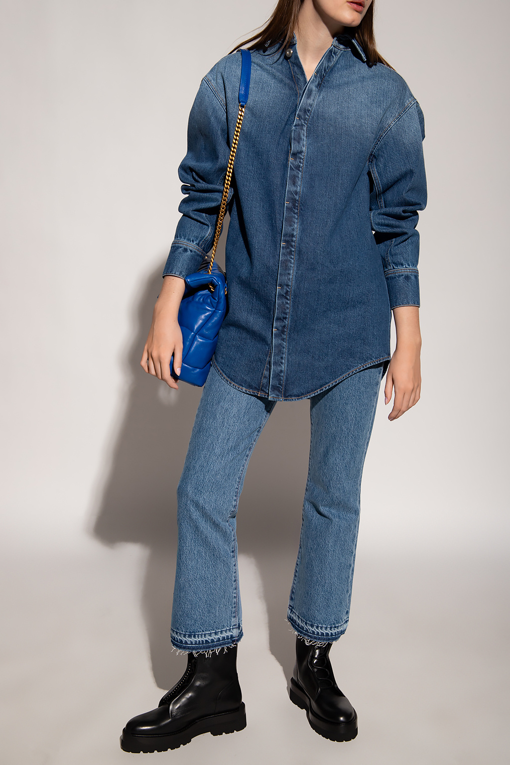 Alaïa Denim shirt | Women's Clothing | Vitkac